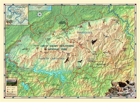 Comparison of MAP with other project management methodologies Great Smoky Mountains National Park Map